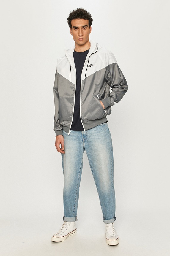 Nike Sportswear - Rövid kabát DA0001 szürke SS21