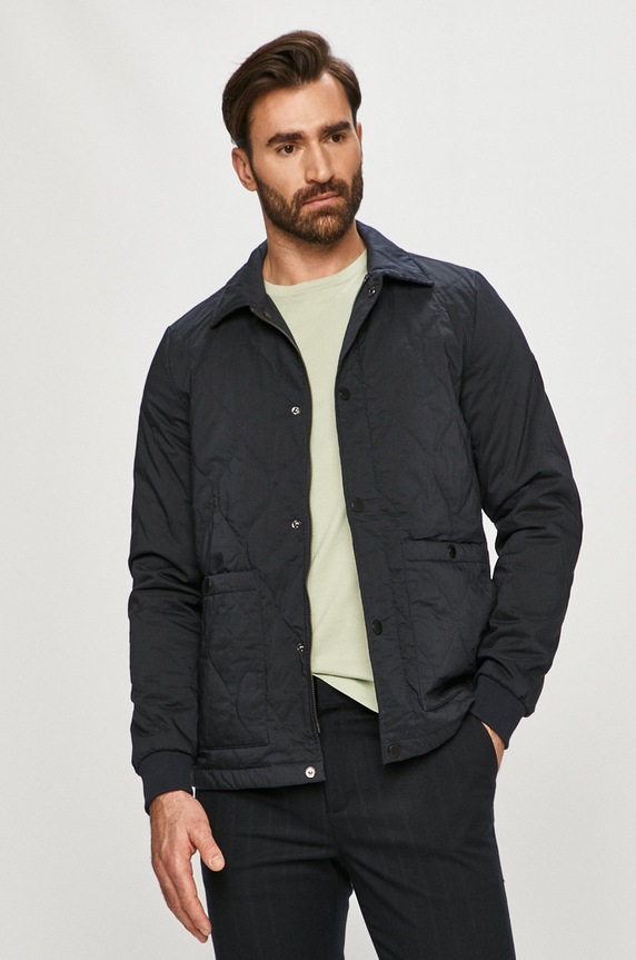 Scotch & Soda - Kurtka bez kaptura granatowy 160669