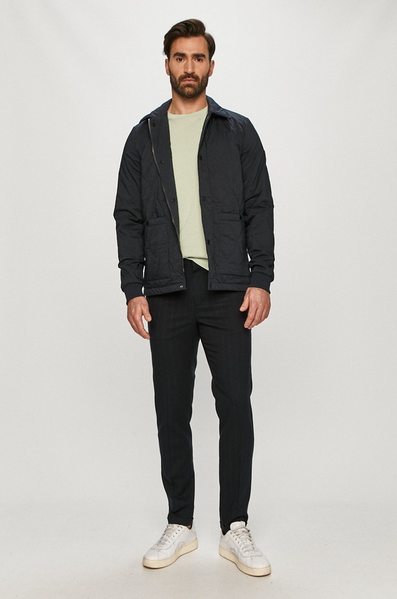 Scotch & Soda - Kurtka 160669 granatowy SS21