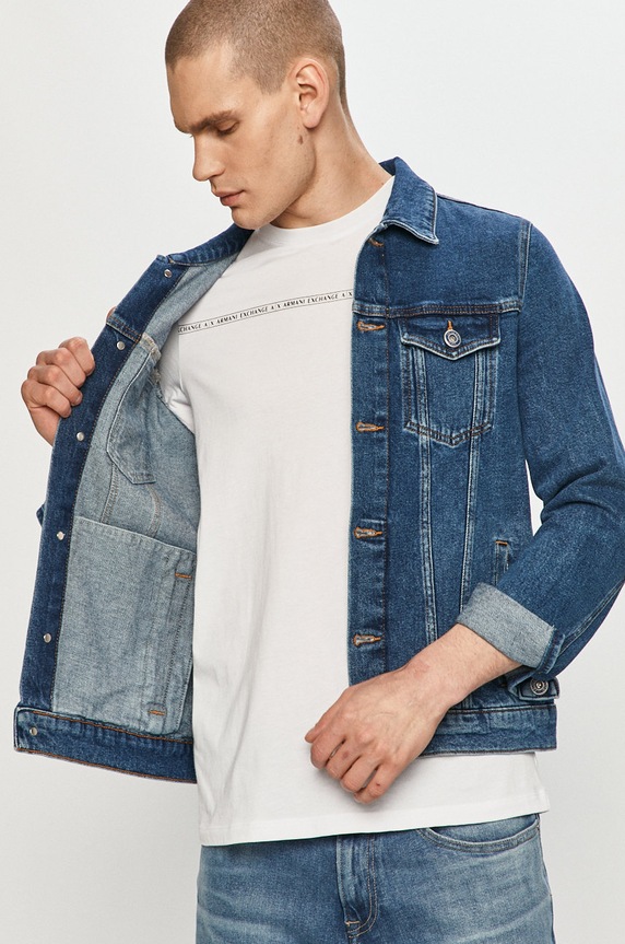 Trussardi Jeans geacă din denim 52S00255.1Y000156