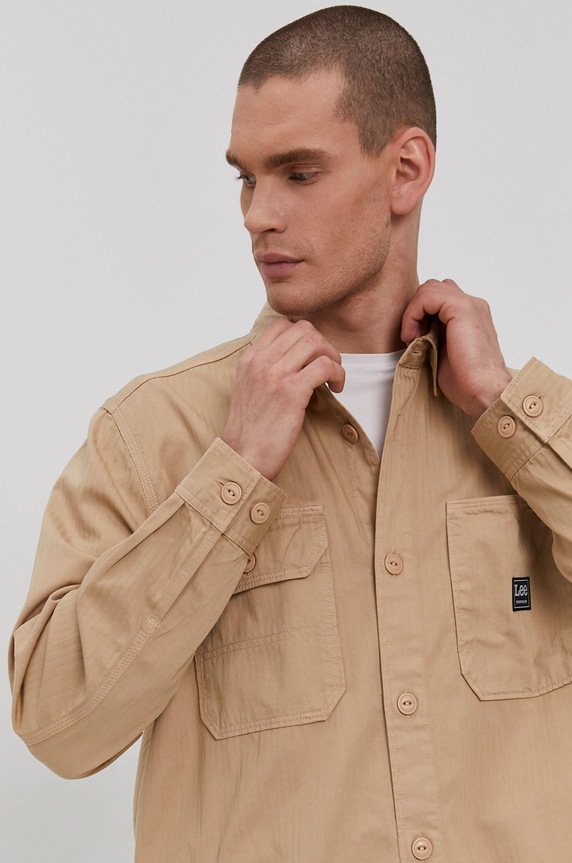 Lee Koszula beżowy L68LQPOY