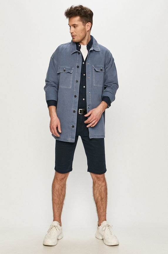 Dr. Denim Kurtka jeansowa 2111101I690 niebieski SS21