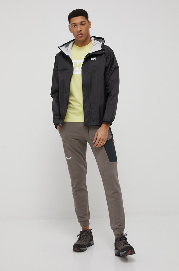 Helly Hansen esődzseki Loke 62252 fekete AW24