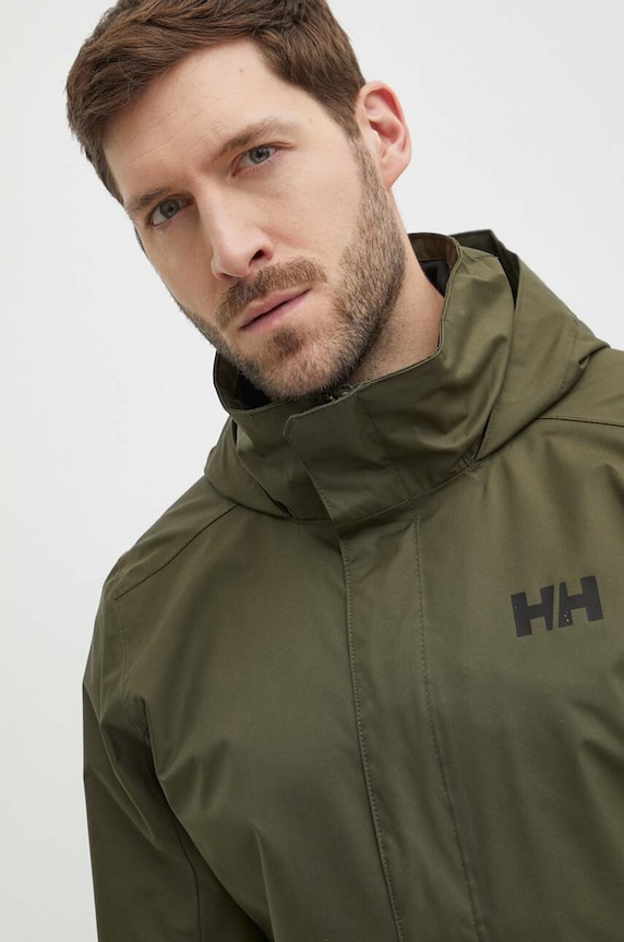 Helly Hansen kurtka outdoorowa Dubliner zielony 62643