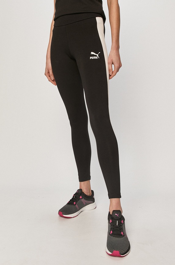 Puma - Legging 530080 elasztánnal fekete 530080
