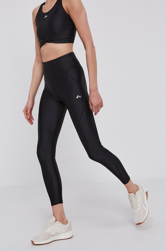 Only Play Legginsy z elastanem czarny 15223794