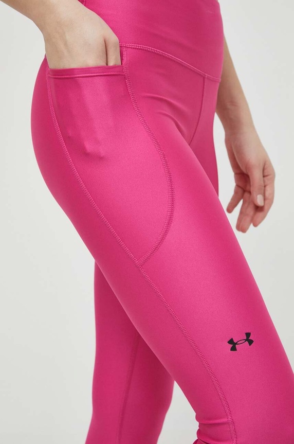 Under Armour legginsy treningowe HG Armour HiRise 1365336 różowy