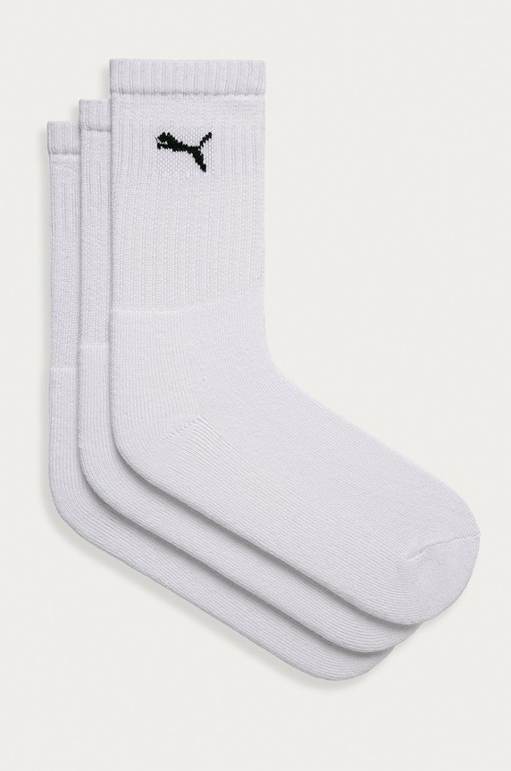 Puma - Skarpetki (3-pack) 88035508. skarpetki długie biały 88035508.