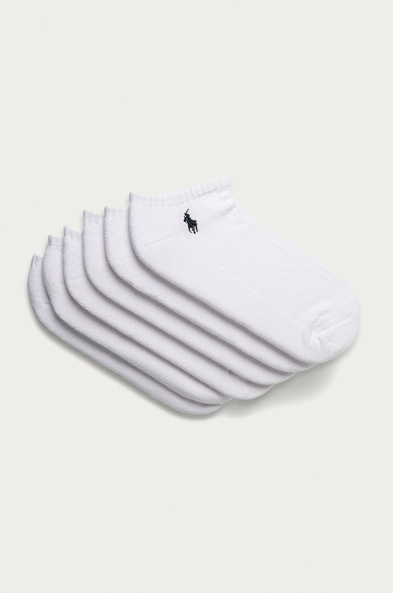 Polo Ralph Lauren - Sosete (6-pack) sosete scurte alb 449723765002
