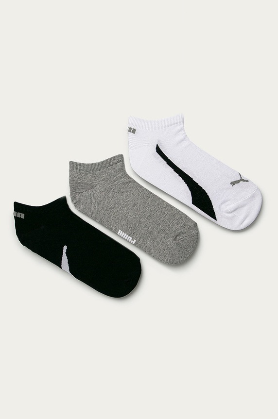 Puma zokni 3 pár rövid zokni fehér 907951