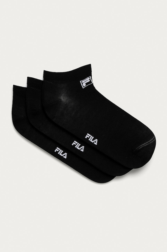 Κάλτσες Fila(3-pack) κοντές κάλτσες μαύρο F1782