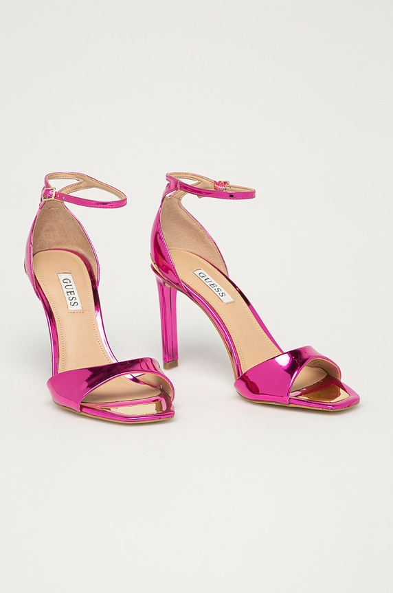 Guess - Sandále FL5DV2.LEL03 ružová SS21