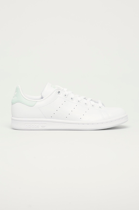 Tenisky adidas Originals imitácia kože biela G58186