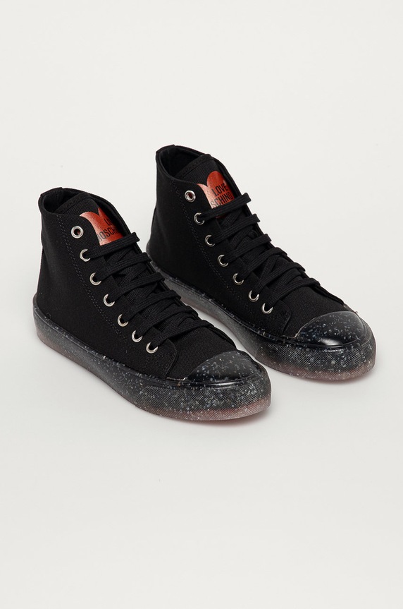 Love Moschino - Tenisi JA15353G0CJJ0000 negru SS21