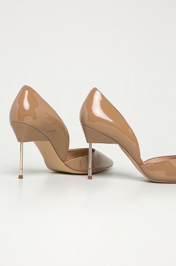 Obuwie Kurt Geiger London - Szpilki skórzane Bond 90 BOND.90.24 beżowy