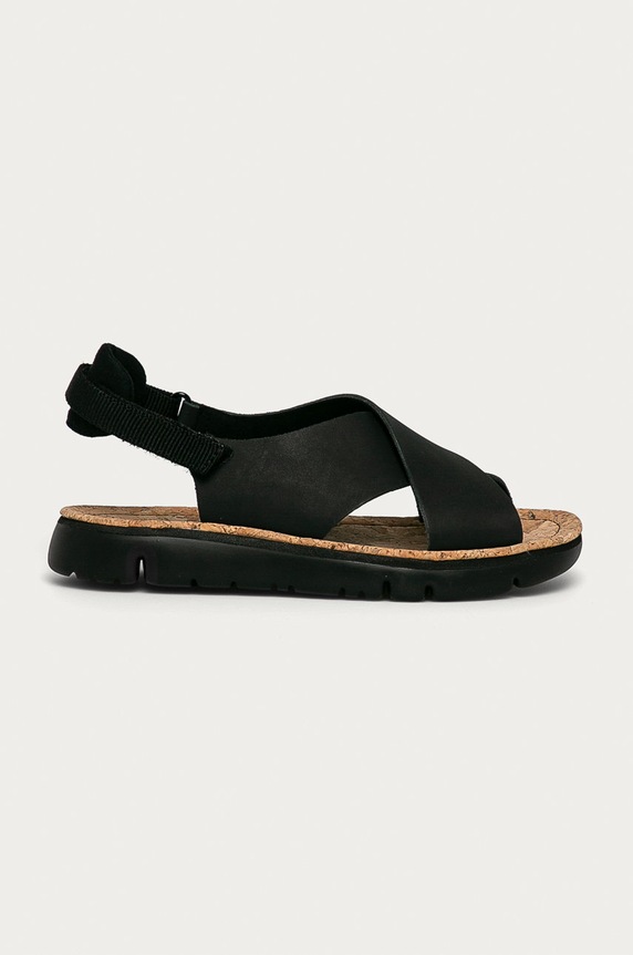 Camper - Sandały płaski czarny K200157.022