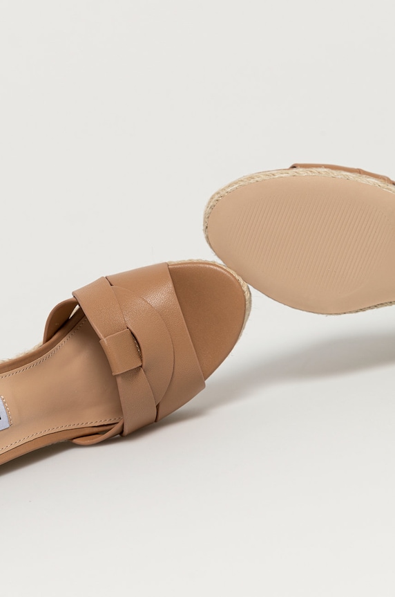 Steve Madden Sandały skórzane brązowy SM11000977
