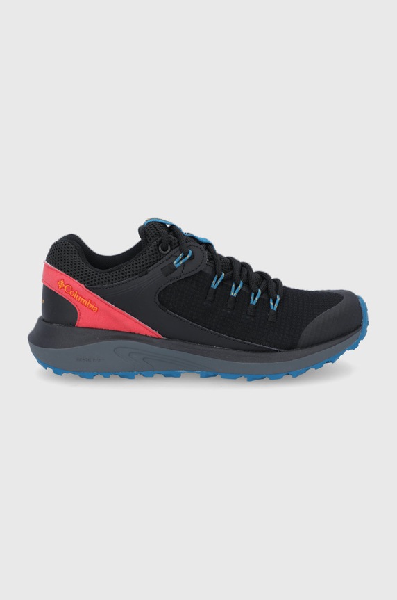 Columbia Buty Trailstorm imitacja skóry licowej czarny 1938911