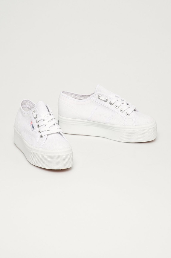 Superga Tenisówki 2790 PLATFORM S9111LW.901 biały SS25