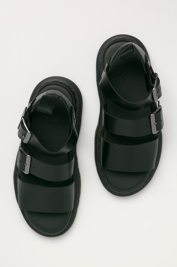 Dr. Martens - Sandały skórzane Gryphon czarny DM15695001