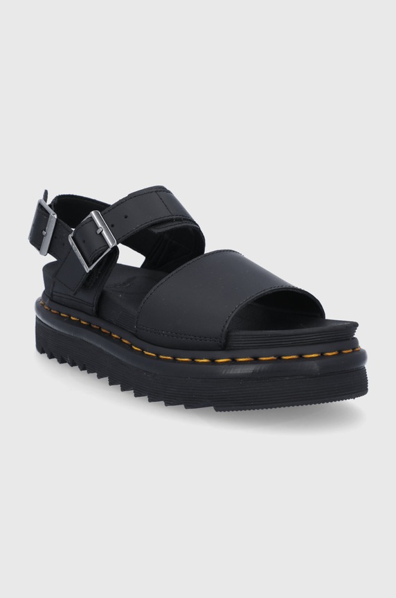 Dr. Martens sandale de piele Voss DM24233001 negru SS21
