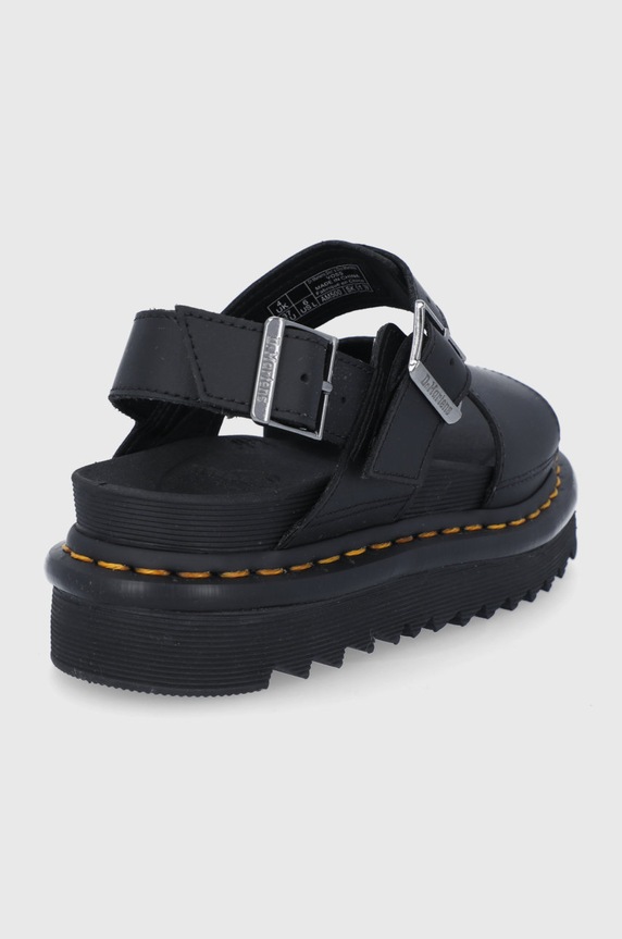Încălțăminte Dr. Martens sandale de piele Voss DM24233001 negru