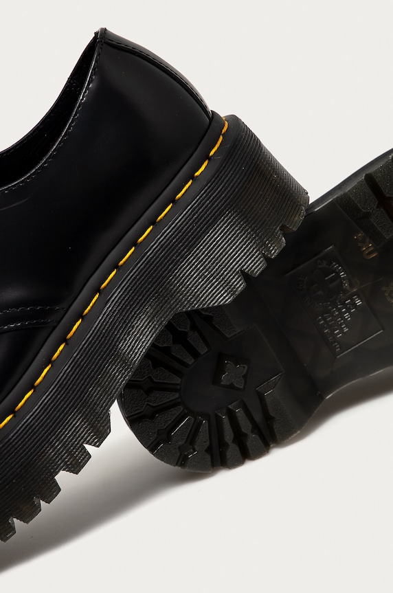 Dr. Martens bőr félcipő 1461 Quad DM25567001 fekete