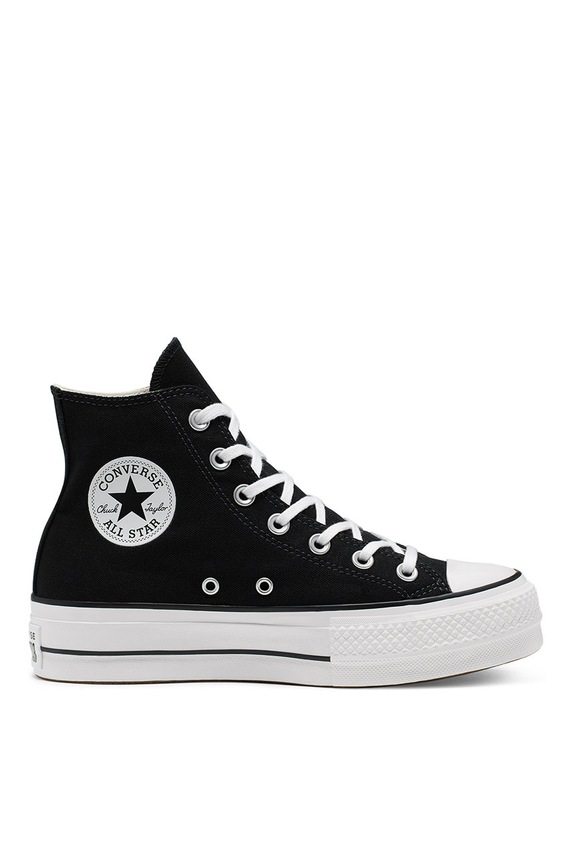 Πάνινα παπούτσια Converse Chuck Taylor All Star Lift HI φλατ μαύρο 560845C