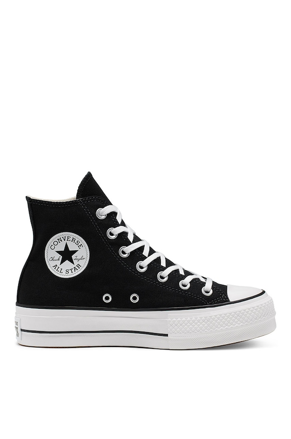Πάνινα παπούτσια Converse Chuck Taylor All Star Lift HI φλατ μαύρο 560845C
