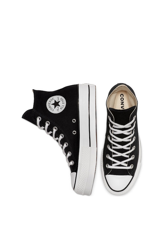 Πάνινα παπούτσια Converse Chuck Taylor All Star Lift HI 560845C μαύρο