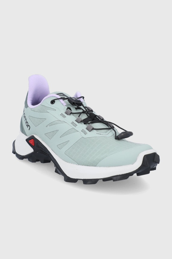 Salomon Buty L41452400 zielony AW21