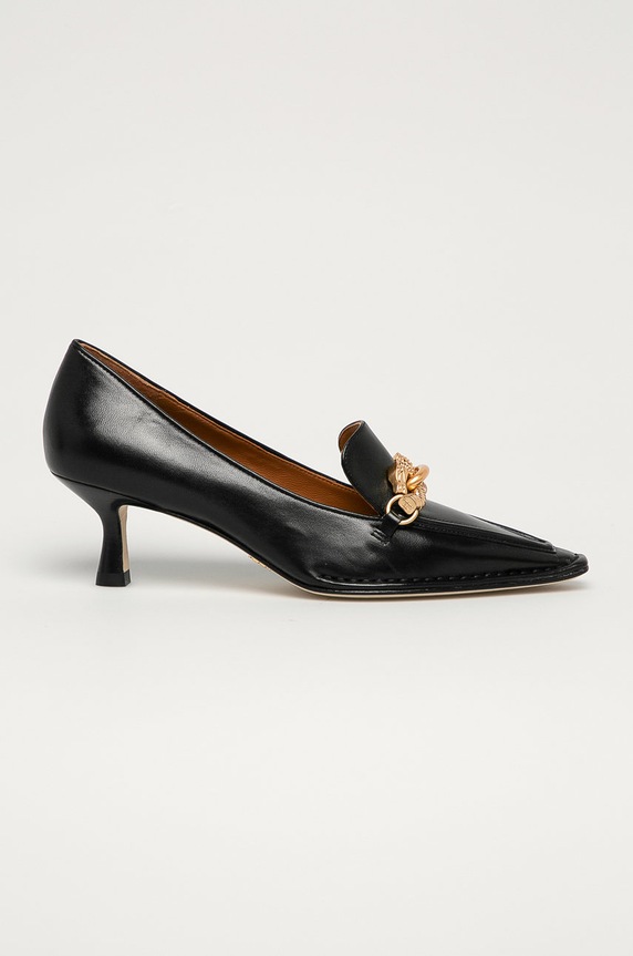 Tory Burch - Szpilki skórzane 5-8 cm czarny 82556.006
