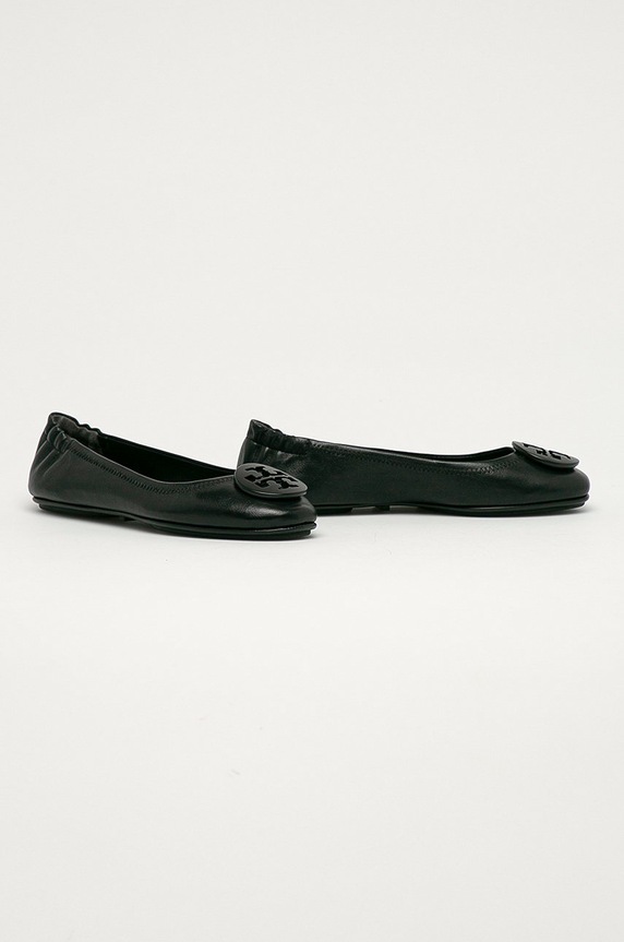 Tory Burch - Δερμάτινες μπαλαρίνες 49350.006 μαύρο SS21