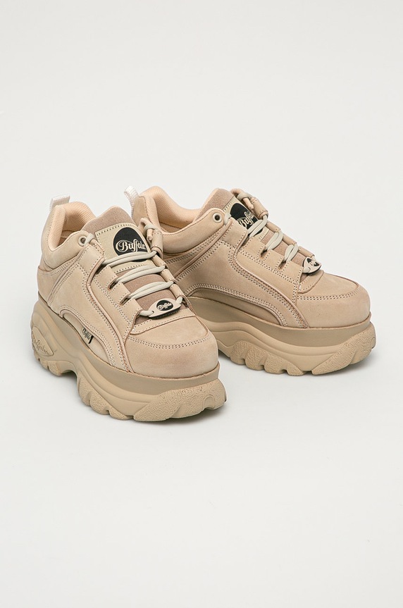 Buffalo bőr cipő 1339-14 2.0 1533228 bézs AA00