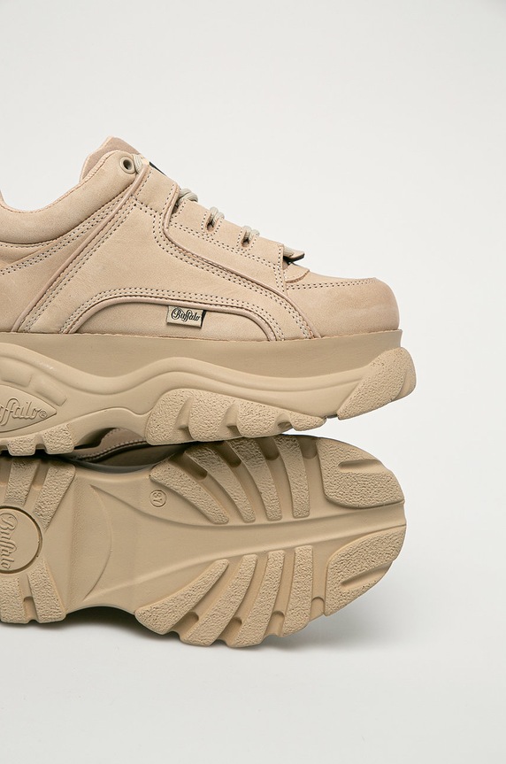 Buffalo bőr cipő 1339-14 2.0 bézs 1533228