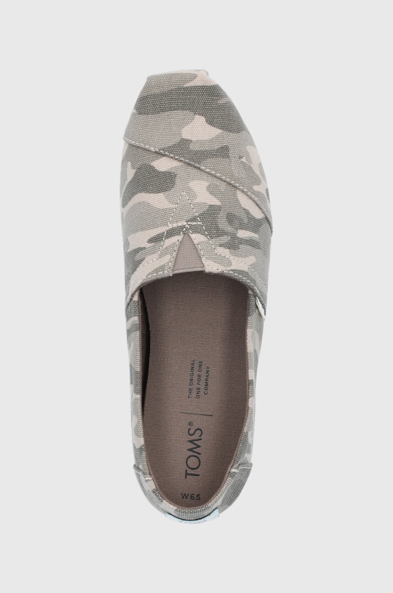 Espadrilky Toms Alpargata sivá 10016101