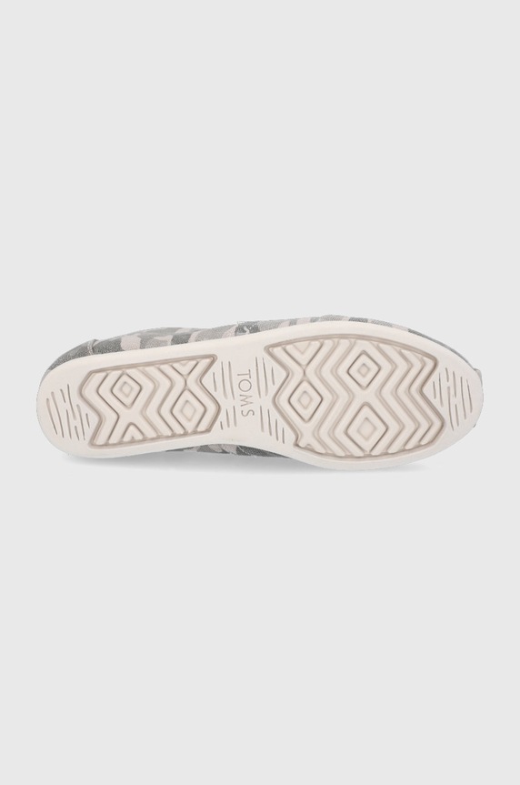 Espadrilky Toms Alpargata 10016101 sivá