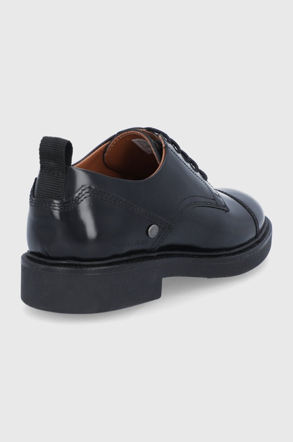 Obuwie G-Star Półbuty skórzane D18096.9398.990 D18096.9398.990 czarny