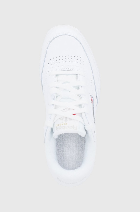 Δερμάτινα παπούτσια Reebok Classic CLUB C DOUBLE λευκό FV5658.100001198