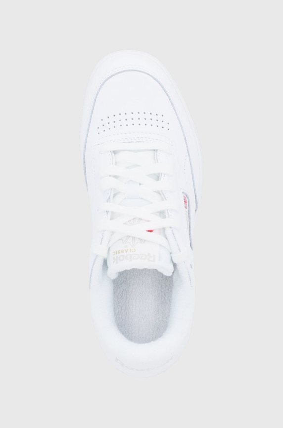 Δερμάτινα παπούτσια Reebok Classic CLUB C DOUBLE λευκό FV5658.100001198