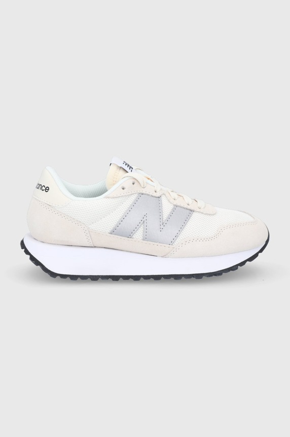 Topánky New Balance WS237CB imitácia kože béžová WS237CB