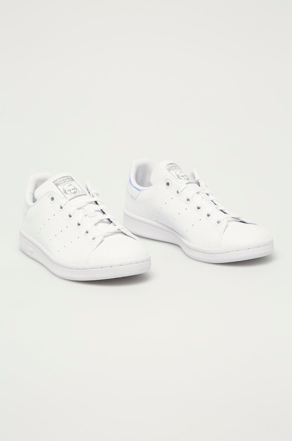 adidas Stan Smith Cloud White Silver Metallic FX7521 white AA00