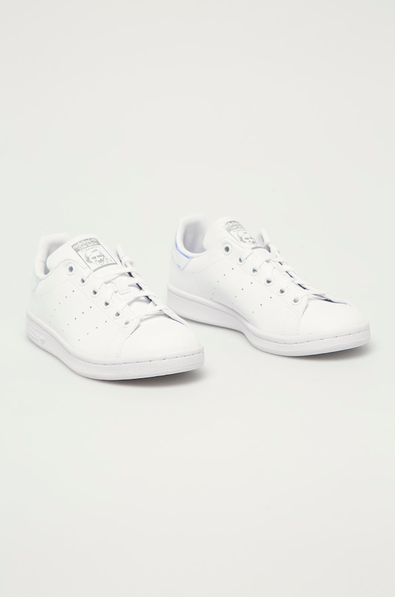 adidas Stan Smith Cloud White Silver Metallic FX7521 white AA00