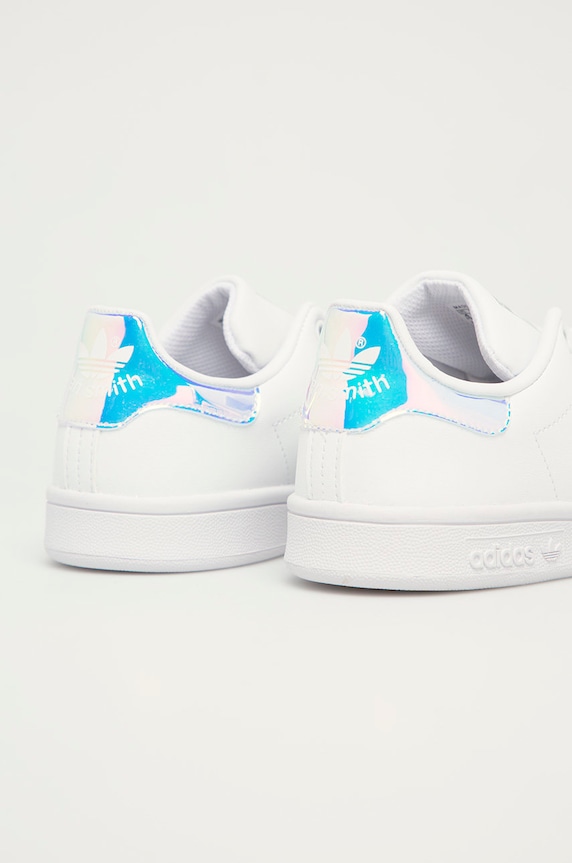 Shoes adidas Stan Smith Cloud White Silver Metallic FX7521 white
