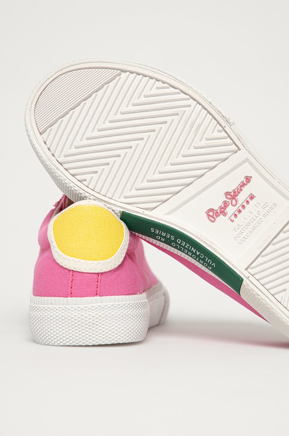 DÍVKA Dětské boty Pepe Jeans PGS30482 fialová