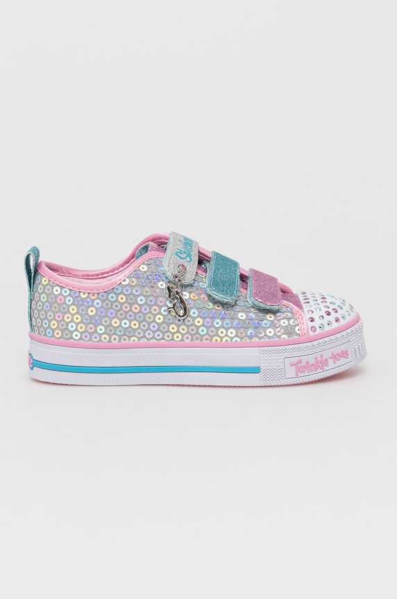 Skechers Buty dziecięce srebrny 20062L