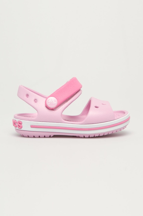 Crocs - Sandały dziecięce różowy CROCBAND.SAND.K.12856.G