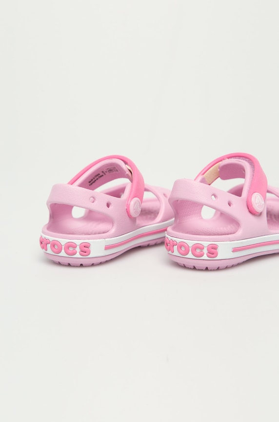 Dziewczynka Crocs - Sandały dziecięce CROCBAND.SAND.K.12856.G różowy
