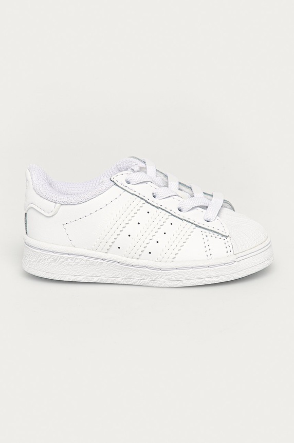 adidas Originals - Buty dziecięce Superstar El I EF5397 imitacja skóry licowej biały EF5397