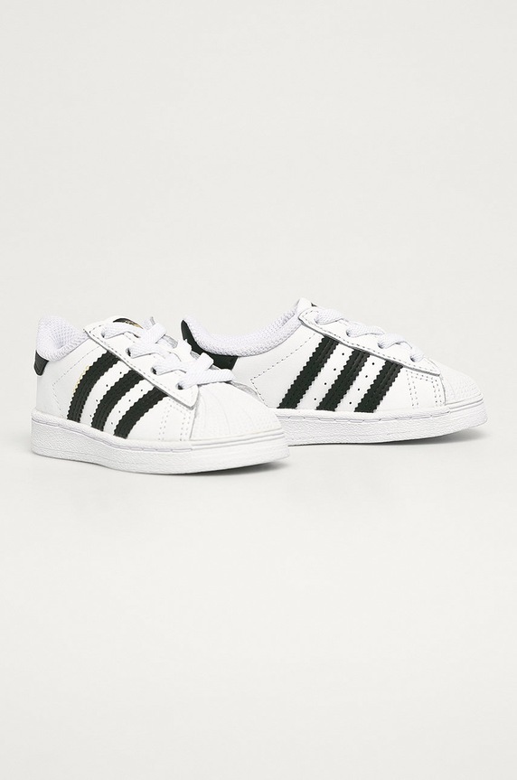 adidas Originals - Buty dziecięce Suerstar EL I FU7717 FU7717 biały SS22